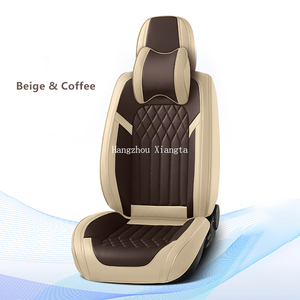 Housse de siège de voiture Xiangta luxe 5D SUV universelle pour Rav4 5 places accessoires Auto de luxe <span class=keywords><strong>serviette</strong></span> en cuir Pu pour les filles - Product Image 2