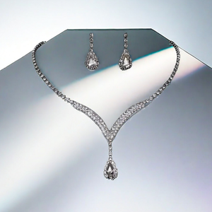 עיצוב חתונה יהלומים יוקרתי <span class=keywords><strong>rhinestone</strong></span> תכשיטים בהשראת סטים joias de luxo תכשיטים מפוארים לנשים סט - Product Image 5