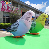 Papillons gonflables publicitaires, modèle d'oiseau, mascotte de dessin animé, décoration extérieure, animaux gonflables géants pour les événements, exposition