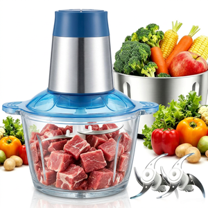 Licuadora <span class=keywords><strong>de</strong></span> Alimentos Yuedisi <span class=keywords><strong>de</strong></span> 2L, Molinillo Multifuncional, Molinillo Eléctrico <span class=keywords><strong>de</strong></span> <span class=keywords><strong>Carne</strong></span> <span class=keywords><strong>de</strong></span> Acero Inoxidable 304 - Product Image 5