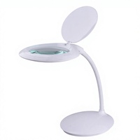 Lampe Loupe de Bureau LED 3X 5X Économe en Énergie pour Lecture, Étude, Artisanat, Réparation, Lampe de Bureau Domestique