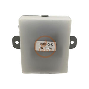 Repuesto de Relé Controlador de Limpiaparabrisas 176810-0050 para Excavadora 320C 320D, Panel de Control de 24V 155-7042 119415 1 - Product Image 1