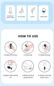 Sexbay <span class=keywords><strong>Vibrator</strong></span> pantat Plug Anal S/M/L untuk wanita/pria silikon lembut bentuk peluru erotis kontrol Manual mainan seks <span class=keywords><strong>Gay</strong></span> dewasa dibuat - Product Image 5