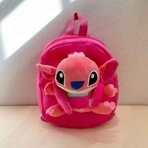 <span class=keywords><strong>Mochila</strong></span> de peluche con diseño de dibujos animados, juego de <span class=keywords><strong>Lilo</strong></span> & <span class=keywords><strong>Stitch</strong></span>, muñeco de pareja, regalo creativo, almohada de animal de peluche - Product Image 3