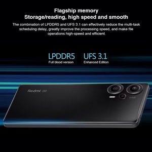 <span class=keywords><strong>MIUI</strong></span> 14 pour Xiaomi <span class=keywords><strong>Redmi</strong></span> Note <span class=keywords><strong>12</strong></span> Turbo 256GB & 128GB stockage bas <span class=keywords><strong>prix</strong></span> téléphone portable d'occasion - Product Image 2