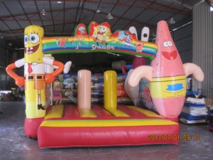 Châteaux gonflables animaux de 13 pieds pour la location commerciale de fêtes d'enfants en plein air - Product Image 2