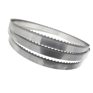 Lame de scie à ruban TCT à dents en carbure pour scierie verticale et horizontale, efficace pour le travail du bois industriel et la menuiserie - Product Image 1