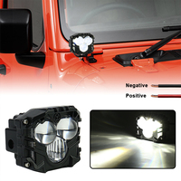 Feux LED OVOVS étanches tout-terrain avec faisceau projecteur, cubes lumineux LED de 3 pouces pour camions, VTT, SUV, UTV, 4x4, bateaux