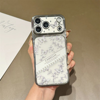 Étui de téléphone personnalisé Lichicase Factory avec motif papillon électro-plaqué pour Tecno Camon 50 Ultra Pova Slim Back Cover