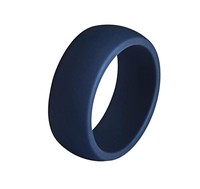 Lot de 7 anneaux en silicone anneaux de mariage en silicone anneaux en silicone personnalisés de haute qualité hommes 8.7mm largeur 2.5mm épaisseur