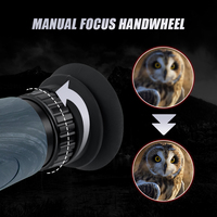 KA15 KeepGuard AI Monoculaire à imagerie thermique Résolution 384x288 Zoom numérique 8x Écran AMOLED 1.43 pouces pour la chasse