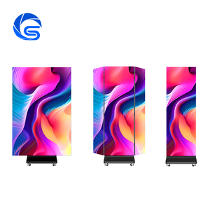Écran LED portable GOB P1.86 P2.5 pour affichage vidéo intérieur, panneaux publicitaires numériques, affichage publicitaire, écran vertical, signalisation P1.86 haute résolution - Product Image 1