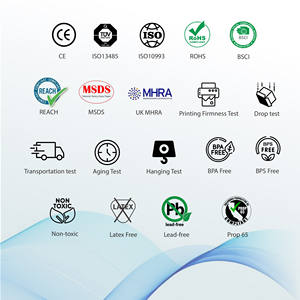 Pack de Gel à Double Température Changeant de Couleur CSI pour Mères Allaitantes - Coussinets de Massage <span class=keywords><strong>Chaud</strong></span>/Froid Lavables pour Soulager la Douleur - Product Image 4