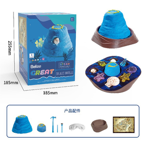 Nuevo Kit de Excavación de Gemas con 3 Temáticas, Juego de Excavación Arqueológica, Juguete Educativo <span class=keywords><strong>STEAM</strong></span> de Ciencia para Niños, Juego de Exploración - Product Image 3