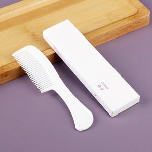 Set di Articoli da Toilette Ecologici Usa e Getta in Bambù e Plastica per <span class=keywords><strong>Hotel</strong></span>, Casa Vacanze, <span class=keywords><strong>Kit</strong></span> da Bagno Portatile per Ospitalità e Viaggi, Carta Bianca - Product Image 4