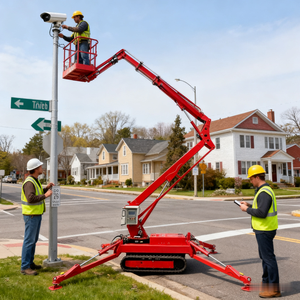 Recogedor eléctrico de cerezas 16M-18m remolcable articulado Spider Boom Li elevador articulado a la venta - Product Image 6