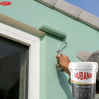 Peinture acrylique latex à base d'eau de haute qualité pour extérieur, revêtement d'étanchéité écologique, application par pinceau, liquide