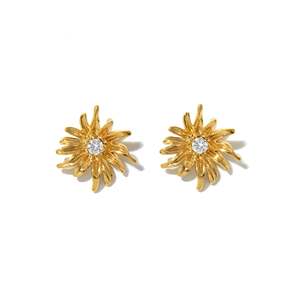RE195-E130-0742G Fashion <b>Stud</b> <b>Earrings</b> - Product Image 1