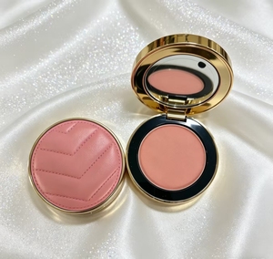 Colorete en polvo de textura de cuero de lujo, 6g, tres en uno, colorete en polvo, sombra de ojos facial, duradero, maquillaje natural, multicolor OEM - Product Image 5