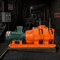 Treuil de raclage minier durable à double tambour pour le raclage et le chargement de minerai dans les mines de roche dure