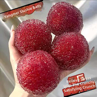 Balle à presser en forme de sorbet aux fruits, jouet sensoriel ASMR au son craquant, anti-stress, jouet de décompression pour cadeau promotionnel