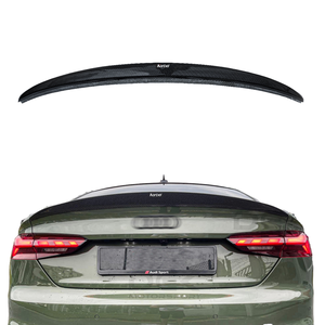 Alerón de Techo de Fibra de Carbono para <span class=keywords><strong>Audi</strong></span> S5/<span class=keywords><strong>A5</strong></span>/S-Line 2017+ de Cuatro Puertas, Alerón Trasero Tipo Cola de Pato con Acabado Pulido y Cinta 3M - Product Image 5