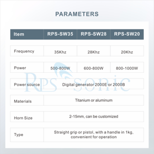 Presa di fabbrica ad ultrasuoni saldatore a punti pistola portatile per pollame cintura uovo saldatura allevamento di pollame - Product Image 5