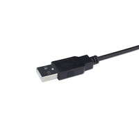 USB 2.0 mâle 5.5x2.5 câble d'alimentation CC à angle droit en cuivre pur PVC gaine feuille blindage pour batterie externe ordinateur 12 mois de garantie