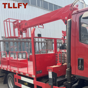 Mesin Peralatan Konstruksi derek dipasang truk Lengan Lurus 25ton - Product Image 5