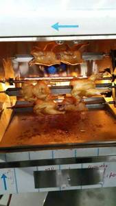เครื่องย่างไก่แก๊สแบบมีประตู สำหรับร้านอาหารเชิงพาณิชย์ อุปกรณ์จัดเลี้ยงในครัว - Product Image 2