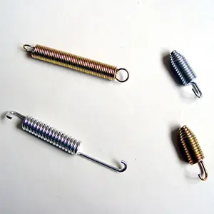 Stainless steel tension spring double hook spring telescopic multifunctional spring