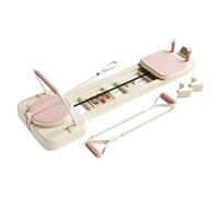 Mini Reformer Pilates Pliable Multifonctionnel pour la Maison, Yoga, Entraînement de Flexibilité, Exercice 5