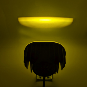 Faros delanteros <span class=keywords><strong>LED</strong></span> RGB de <span class=keywords><strong>2</strong></span> bombillas para motocicletas, coches, luces auxiliares de dos colores - Product Image 6