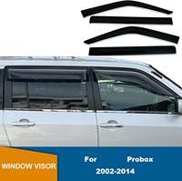 Visera para Puerta de Coche Probox 2002-2013, Protector de Lluvia para Ventana, Deflector para Toyota Probox 2002-2013, Accesorios
