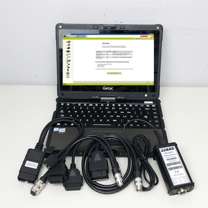 Herramienta de diagnóstico para tractor agrícola CLAAS, camión de construcción, para simulador Claas, cable p/n14204140 y computadora portátil Getac v110 - Product Image 1