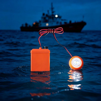 Gilet de sauvetage lumineux LED HYT, imperméable, pour secours maritime d'urgence, avec intensité lumineuse de 0,75 cd et autonomie de 8h