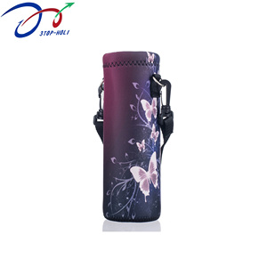 <span class=keywords><strong>Funda</strong></span> de <span class=keywords><strong>neopreno</strong></span> para <span class=keywords><strong>botella</strong></span> de bebida, <span class=keywords><strong>botella</strong></span> de agua aislada de 500ml, <span class=keywords><strong>funda</strong></span> para bandolera deportiva con correas ajustables, MOQ bajo - Product Image 4