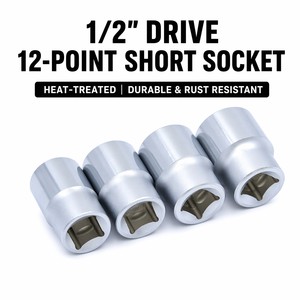 <strong>12</strong>-<strong>point</strong> square Drive 1/2-inch Deep-reach <strong>Socket</strong> Internal-flange Short-length Large-drive 17-mm Long <strong>Socket</strong> Ultra-thin - Product Image 4
