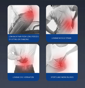 ظهر ، مع وسادة قطنية قابلة للنفخ لتخفيف آلام أسفل الظهر ، قرص فتق ، عرق النسا ، الجنف - Product Image 4