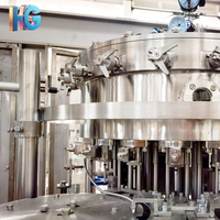 Machine à eau gazeuse à haute efficacité, station de production de soda entièrement automatique pour l'industrie des boissons