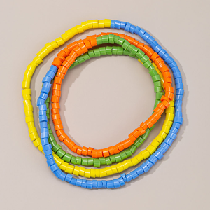 Pulsera <span class=keywords><strong>de</strong></span> cuentas <span class=keywords><strong>de</strong></span> semillas <span class=keywords><strong>de</strong></span> cristal colorido bohemio personalizada para mujer, joyería <span class=keywords><strong>de</strong></span> moda para <span class=keywords><strong>amistad</strong></span> y felices vacaciones, Idea <span class=keywords><strong>de</strong></span> regalo - Product Image 4