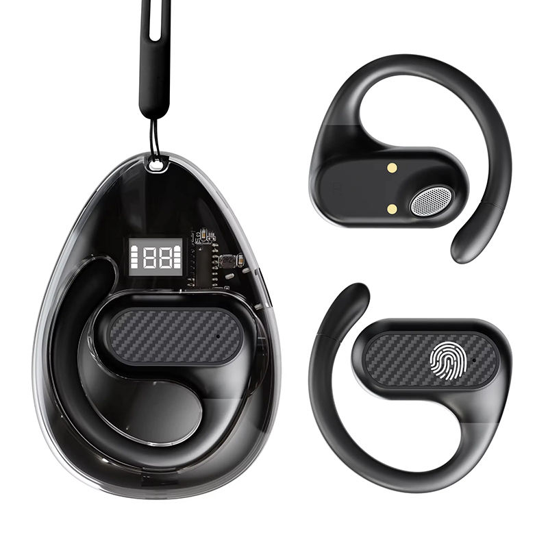 ORANGLES Wireless Bone Conduction Earbuds | Open-Ear Hook Design, Bluetooth 5.4, OWS TWS Sports Headset, Ear Clip (2025) - high resolution display - exposing craftsmanship - Image 2 of 6 | built for everyone | Wireless Bone Conduction Earbuds | Open-Ear Hook Design, Bluetooth 5.4, OWS TWS Sports Headset, Ear Clip (2025) for sale Georgia | Free Shipping ORANGLES