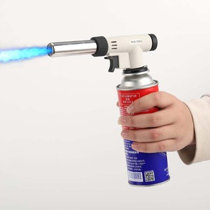 Venta al por mayor Micro Gas antorcha barbacoa al aire libre encendedor cartucho <span class=keywords><strong>de</strong></span> gas licuado pistola <span class=keywords><strong>de</strong></span> soldadura encendedor butano Flamer - Product Image 2