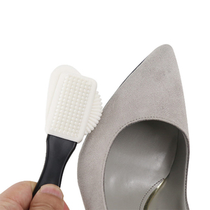 Ensemble de brosses de nettoyage pour chaussures en <span class=keywords><strong>daim</strong></span>, cuir et nubuck, petite <span class=keywords><strong>brosse</strong></span> d'entretien en plastique et caoutchouc - Product Image 5