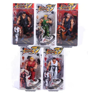 NECA Street Fighter Modell Puppen gelenk beweglich Long Gulie Haogui Chunli Toys 7-Zoll-Actionfigur