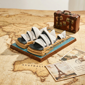 Estatuas en miniatura <span class=keywords><strong>de</strong></span> Edificio famoso personalizado, modelo 3D, escultura <span class=keywords><strong>de</strong></span> resina <span class=keywords><strong>de</strong></span> <span class=keywords><strong>la</strong></span> Ópera <span class=keywords><strong>de</strong></span> <span class=keywords><strong>Sydney</strong></span> - Product Image 5