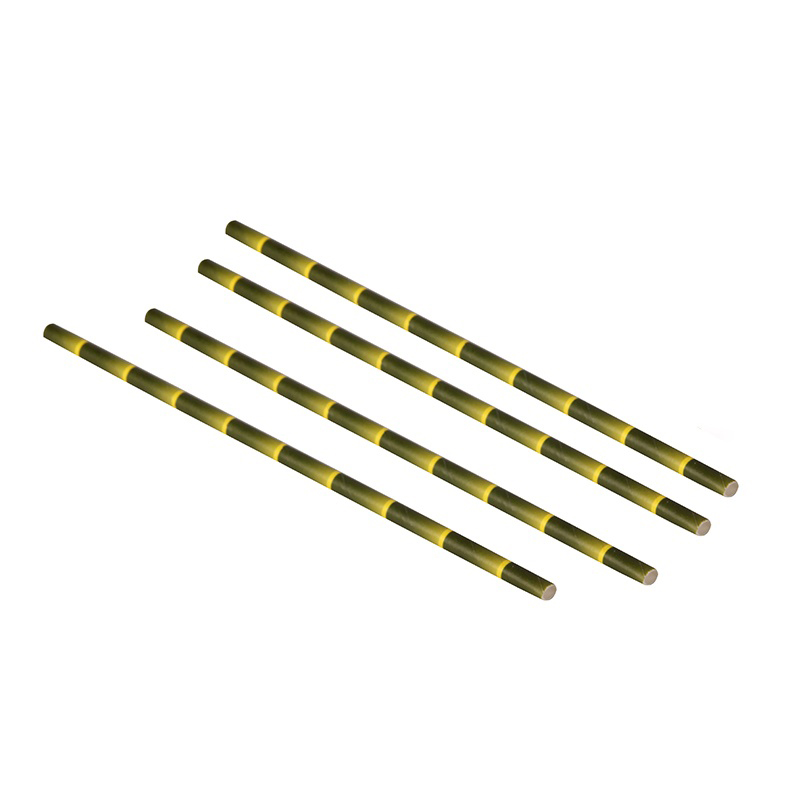 paper straw(bamboo design)