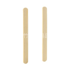 Bamboo Saint Disposable Bamboo Skewers 93x9.5x2mm For <b>Candied</b> Hawthorn Street Stall Use - Product Image 2
