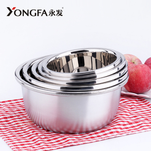 YongFa <span class=keywords><strong>Mixing</strong></span> <span class=keywords><strong>Bowl</strong></span> Set Mezclador De Acero Inoxidable Para Cocina En Venta - Product Image 4
