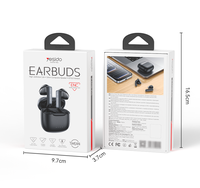 Yesido BT6.0 Earphone Nirkabel Peredam Kebisingan ENC Dual-Mic, Headphone BT dengan Driver Speaker 13MM, Earbud Nirkabel TWS TWS44